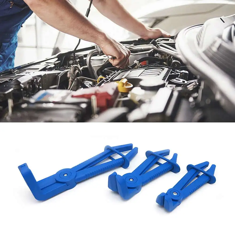 3 шт./компл. синий/красный портативный пластиковый зажим для шланга инструмент