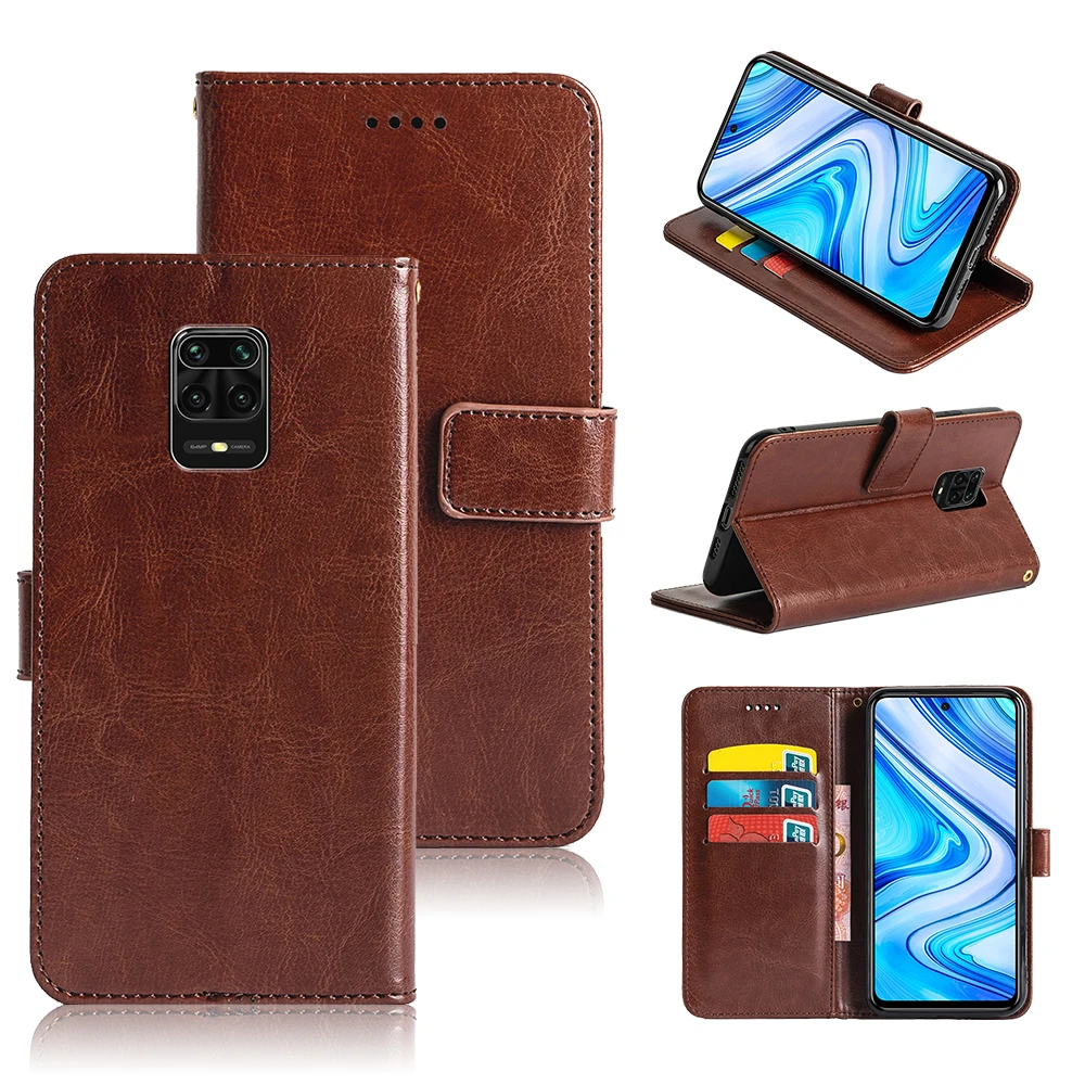 

ROEMI For Xiaomi Redmi Note 9 Pro Max/ Note 9 Pro /Note 9S Shockproof Wallet Pouch Style With Card Slot Stand Function