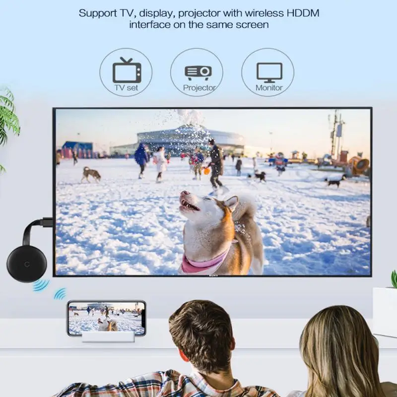 Беспроводной Wi-Fi адаптер для дисплея 1080P ТВ-адаптер видеоадаптер Airplay DLNA экран