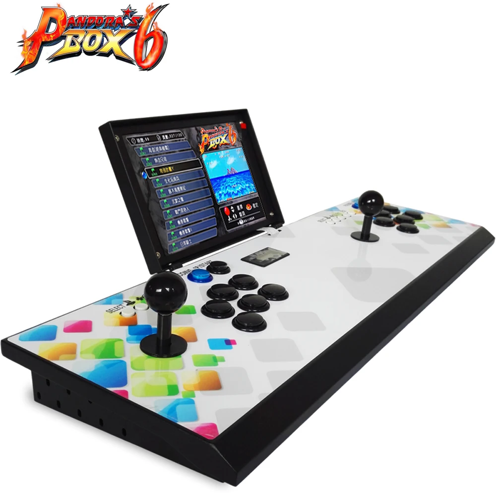 

new product 10 inch LCD using Pandora Box console with 1300 in 1 game board