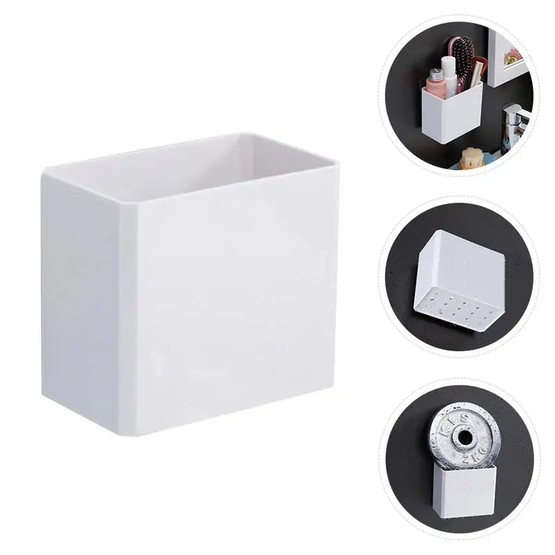 

1pc Wall-mounted Creative Plastic Durable Wall Rack Toothbrush Holder Storage Shelf Toothpaste Rack for Bathroom Home
