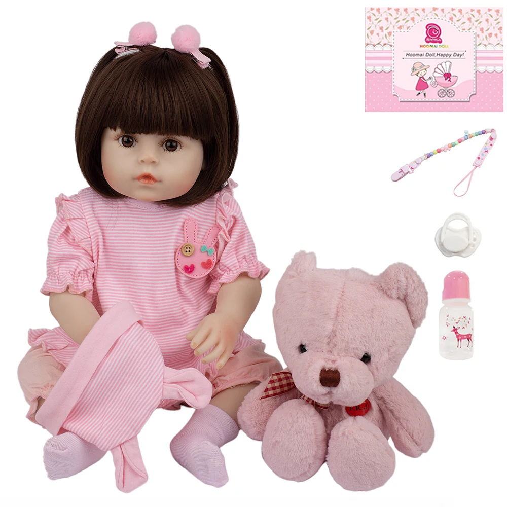 Куклы Новорожденные силиконовые 19 дюймов 48 см | Игрушки и хобби