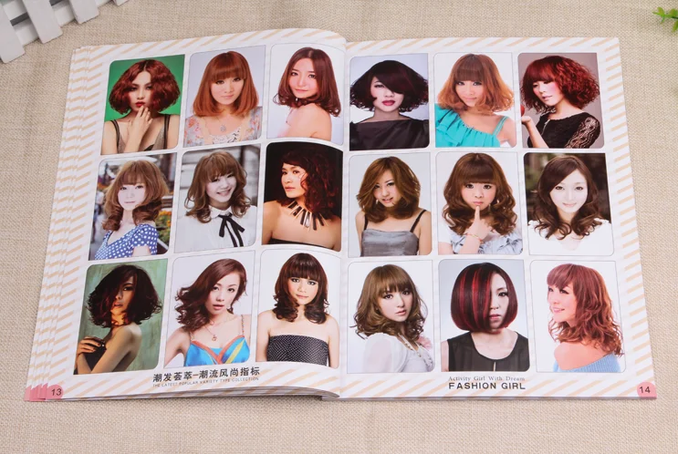 600 типов книга для дизайна парикмахерских журнала по косметике | Канцтовары офиса