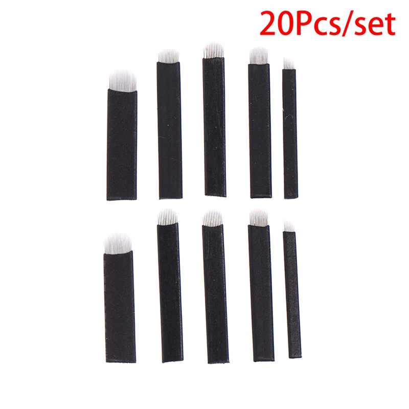 

20pcs/bag Microblading Needles Tattoo Permanent Makeup Manual Eyebrow Blade
