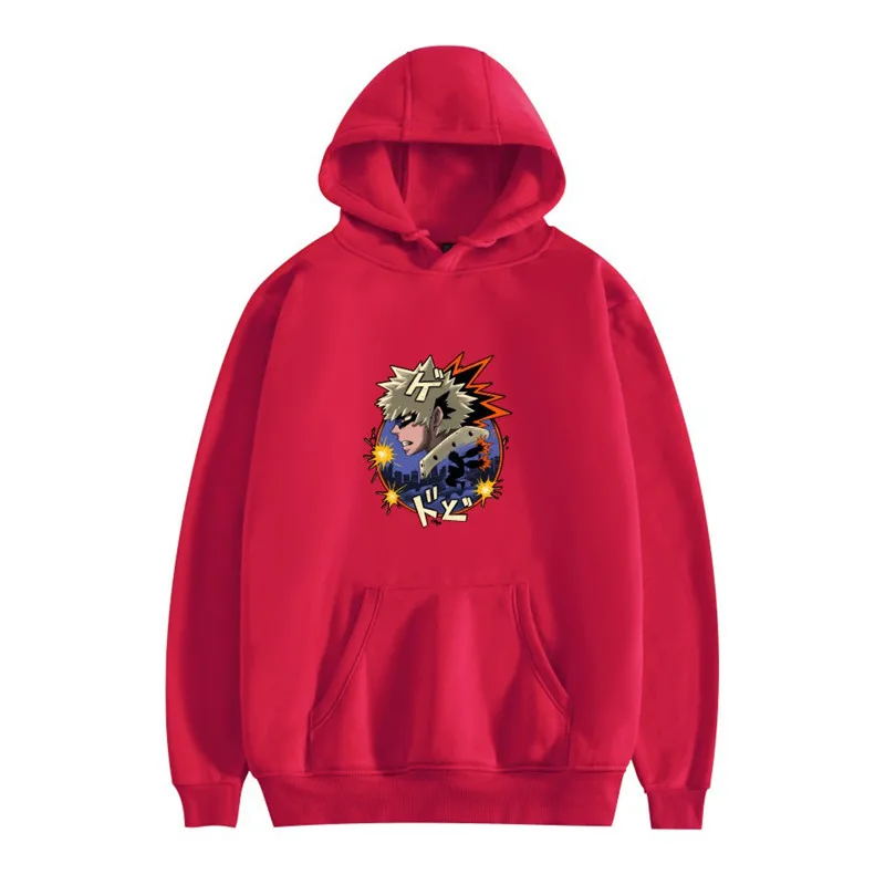 

My Hero Academia Men Female Hoodies Autumn Casual Pullover Sweats Hoodie Fashion Sweatshirts Japan Anime Hip Hop Sweatshirt