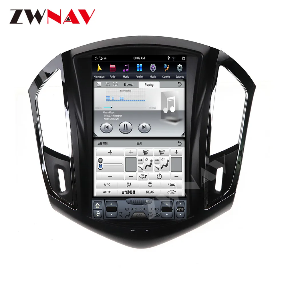 Android 9 128G IPS Screen PX6 DSP Car Tesla For Chevrolet Cruze 2012 2013 2014 2015 GPS Multimedia Player HeadUnit Radio Audio | Автомобили
