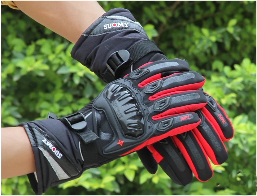 Велосипедные мотоциклетные перчатки мужские водонепроницаемые ветрозащитные