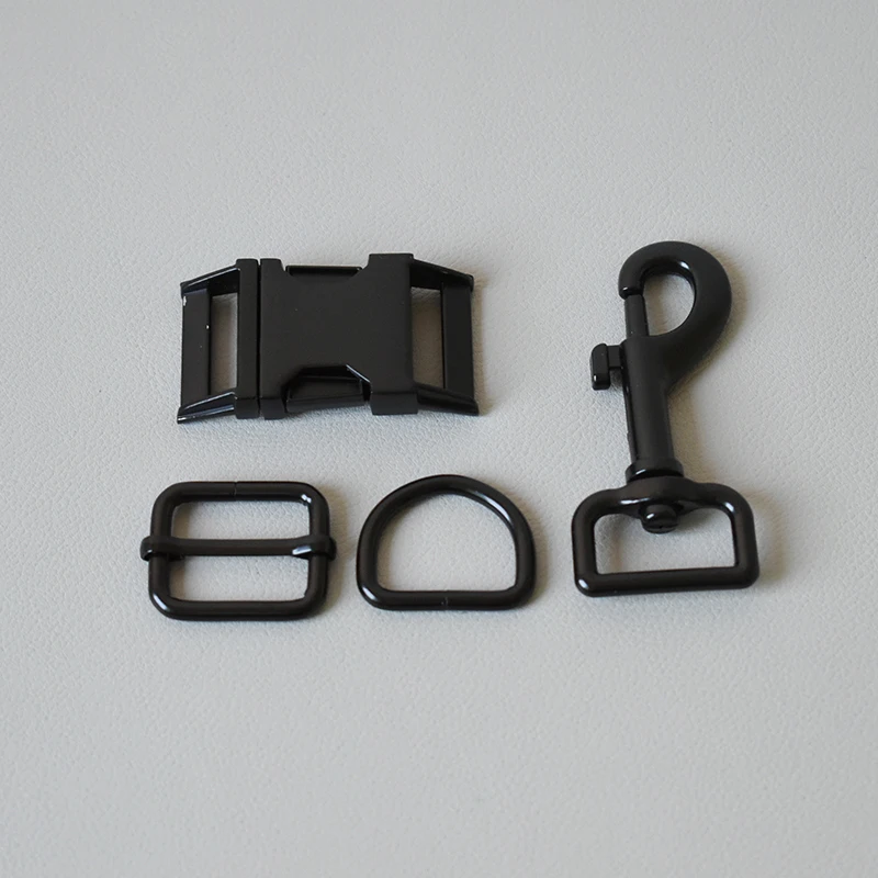 20 комплектов металлическая пряжка регулируемая D образное кольцо застежка для
