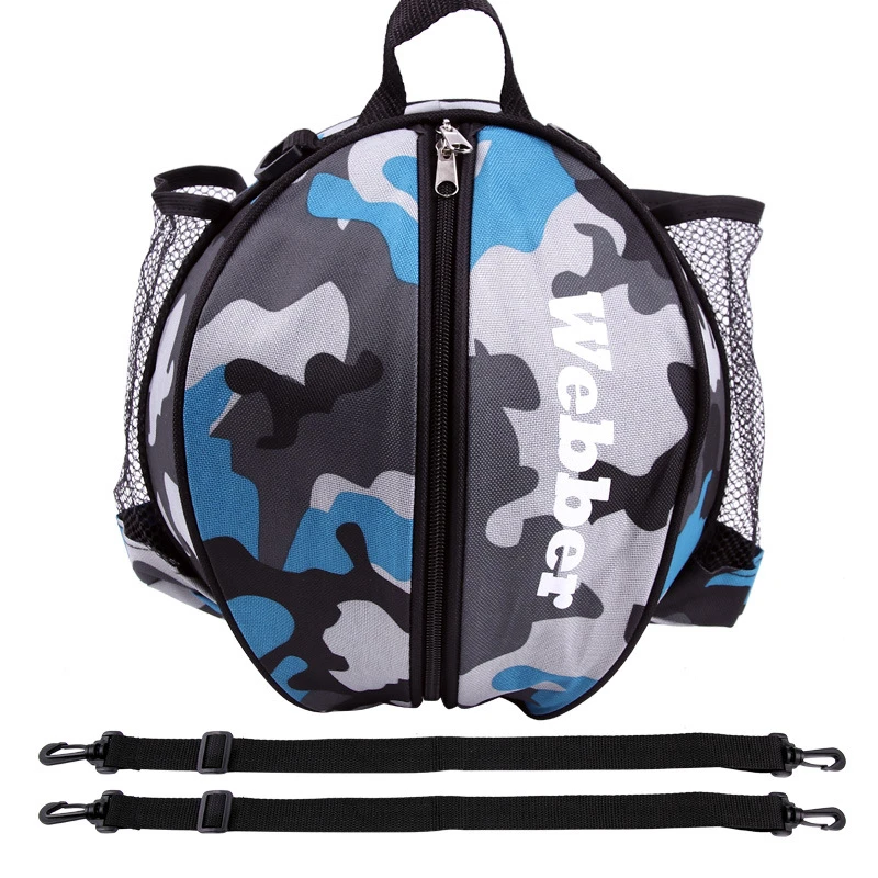 Universal Sports Bag Basketball Football Volleyball Backpack Handbag Round Shape Adjustable Shoulder Strap Knapsacks Storage | Спорт и
