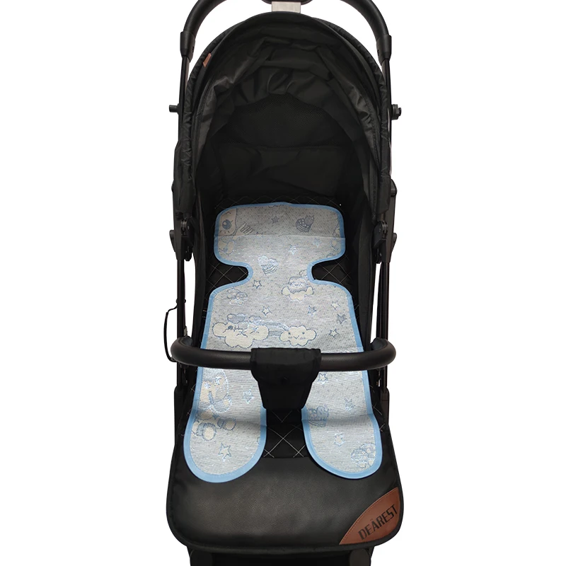 

Охлаждающий коврик для детской коляски, с воздушной сеткой, дышащая подстилка для коляски, матрас, чехол для автокресла, подушка для новорож...