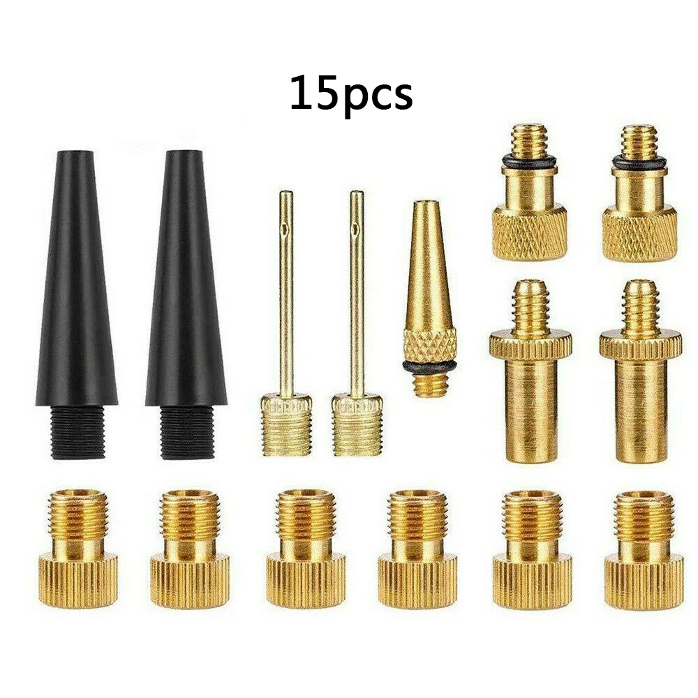 15 шт. велосипедные переходники для клапанов велосипедный насос Presta клапан