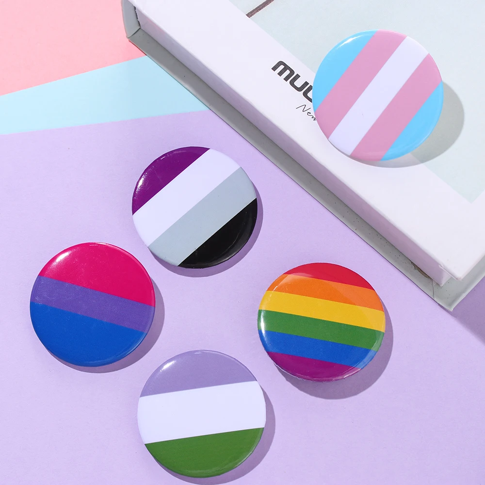 Брошь на воротник из белой жести радужная брошь 1 шт. | Дом и сад