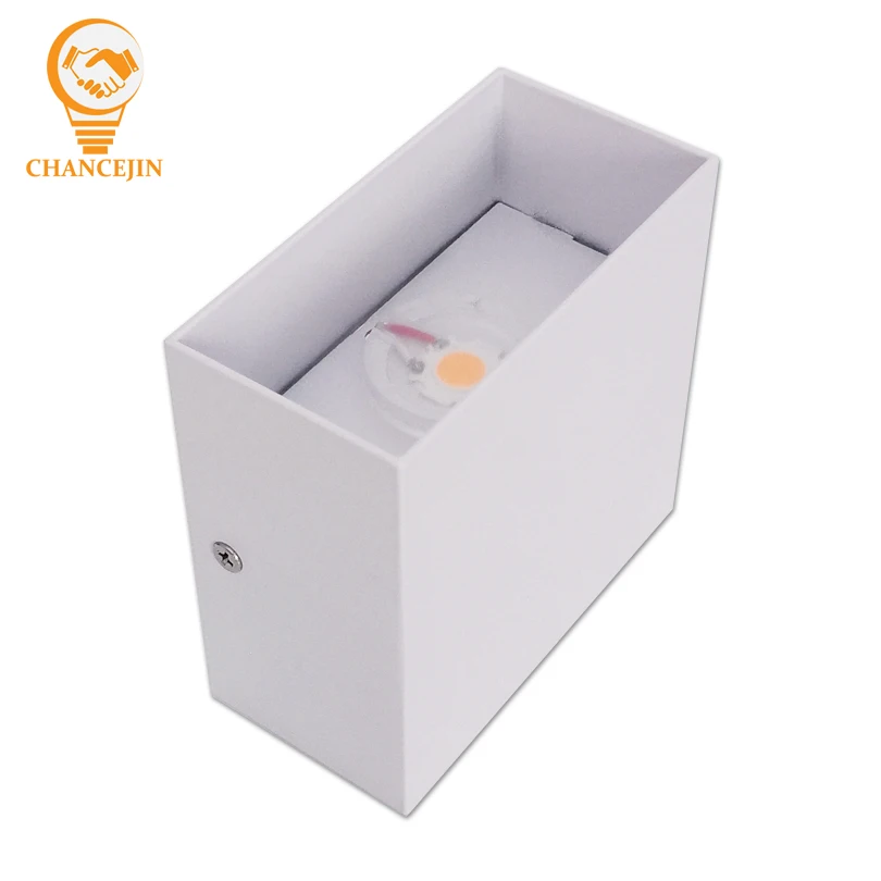 In &amp наружный светодиодный настенный светильник белый теплый цвет 3Wx2 COB