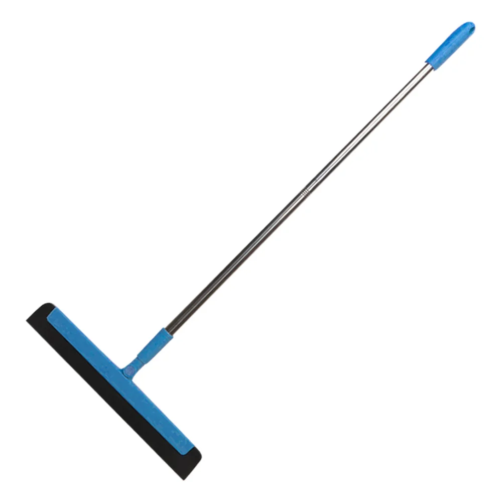 

1Pc Floor Cleaning Scraper Glass Wiper Window Squeegee Versatile Cleaner for Home Office Hotel Bathroom Toliet (Blue)