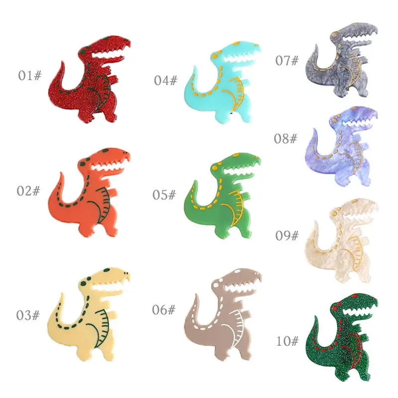 

creative dinosaur alligator clip cute girl Banghai clip hair accessories for girl baby