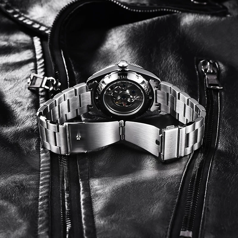 NEW BENYAR Men's Watches Top Brand Luxury Automatic Mechanical Men Waterproof 100M Sport Watch for Mens Watches Reloj Hombre enlarge