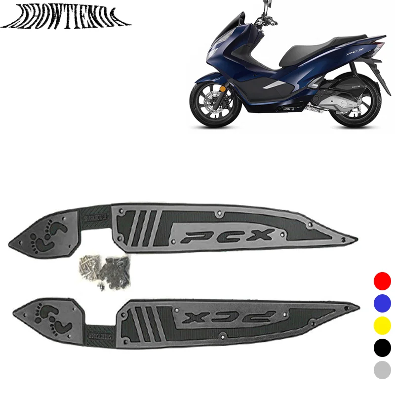 

For Honda PCX150 Motorcycle Footboard Steps Scooter Foot Pedal Non-slip Rests Footrest Pegs Plate Pads Parts Refit Accessories