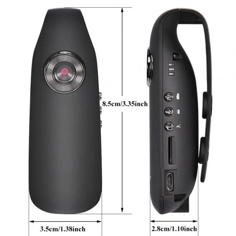 

DV Mini Camera Full HD 1080P Portable Camcorder Police Video Recorder Body Cam Motorcycle Bike Motion bodycamera mini kamera