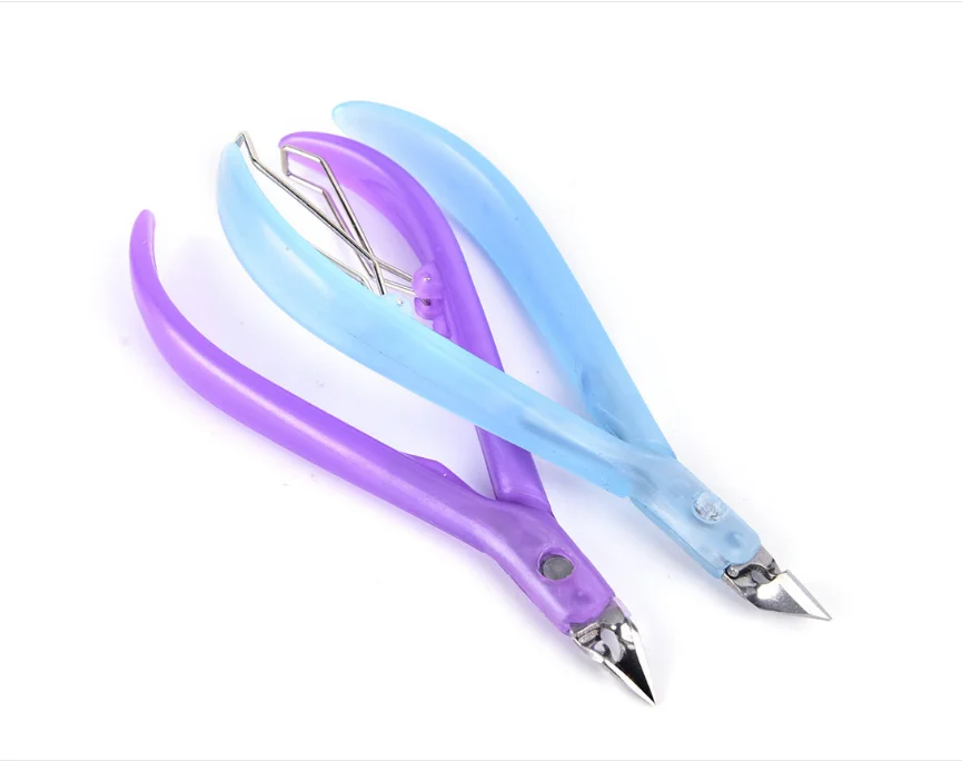 Fingernail Toenail Cuticle Nipper Trimming Stainless Steel Nail Clipper Cutter Scissor Plier Manicure Tool | Красота и здоровье