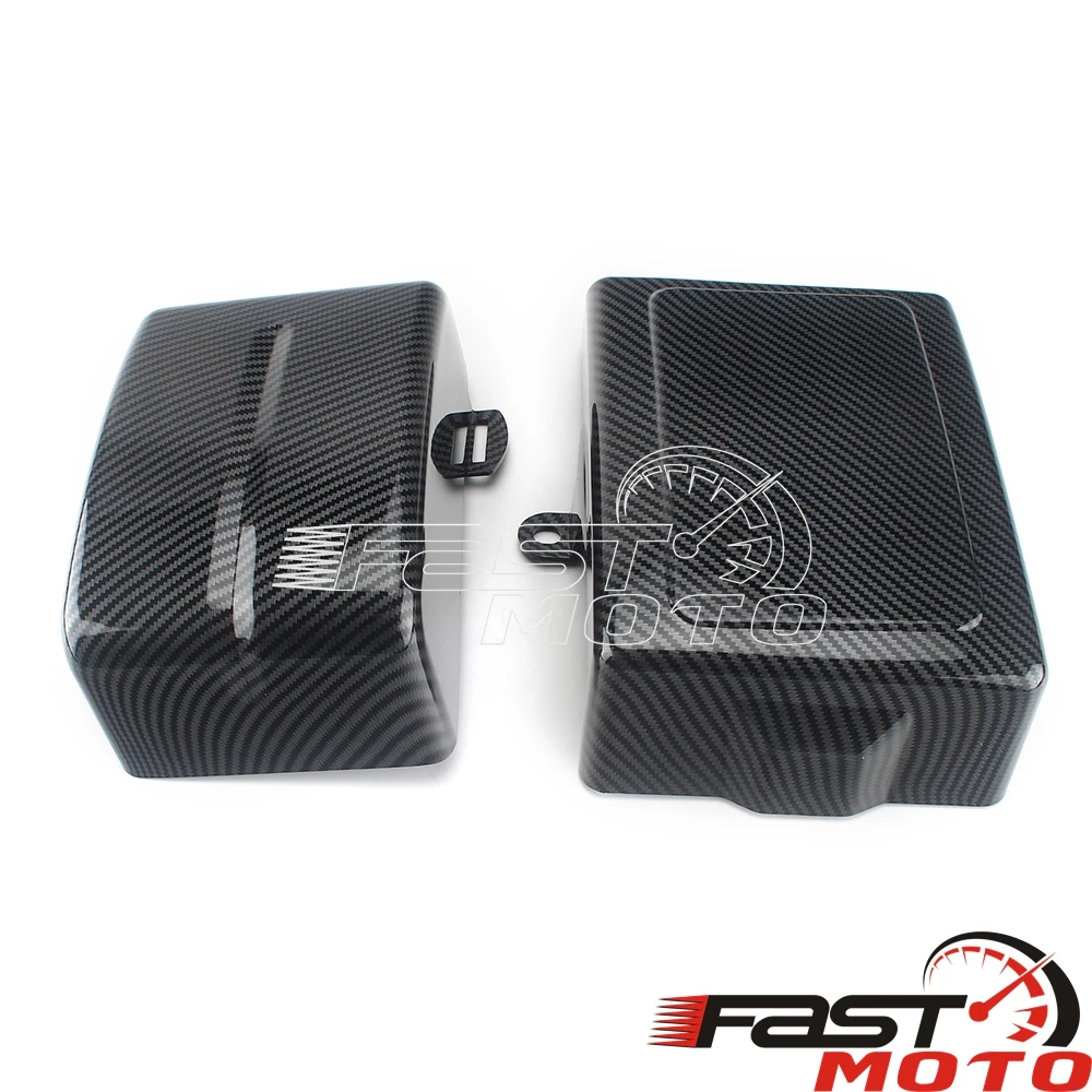 Боковая Крышка батарейного отсека для мотоцикла Harley Dyna Fat Bob Switchback Street Low Rider Super Wide