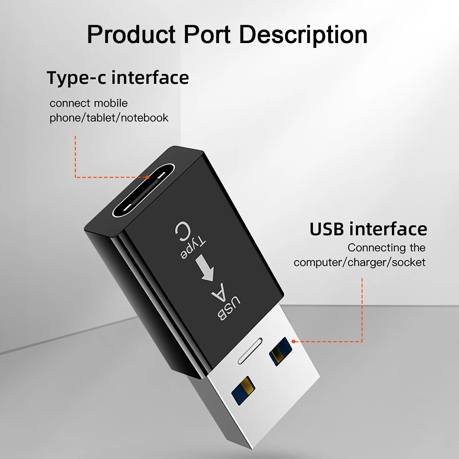 

Type-c To Usb 3.0 Adapter Usb C Female To Usb 3.0a Male Converter Type C Connector For Huawei For Xiaomi For Samsung