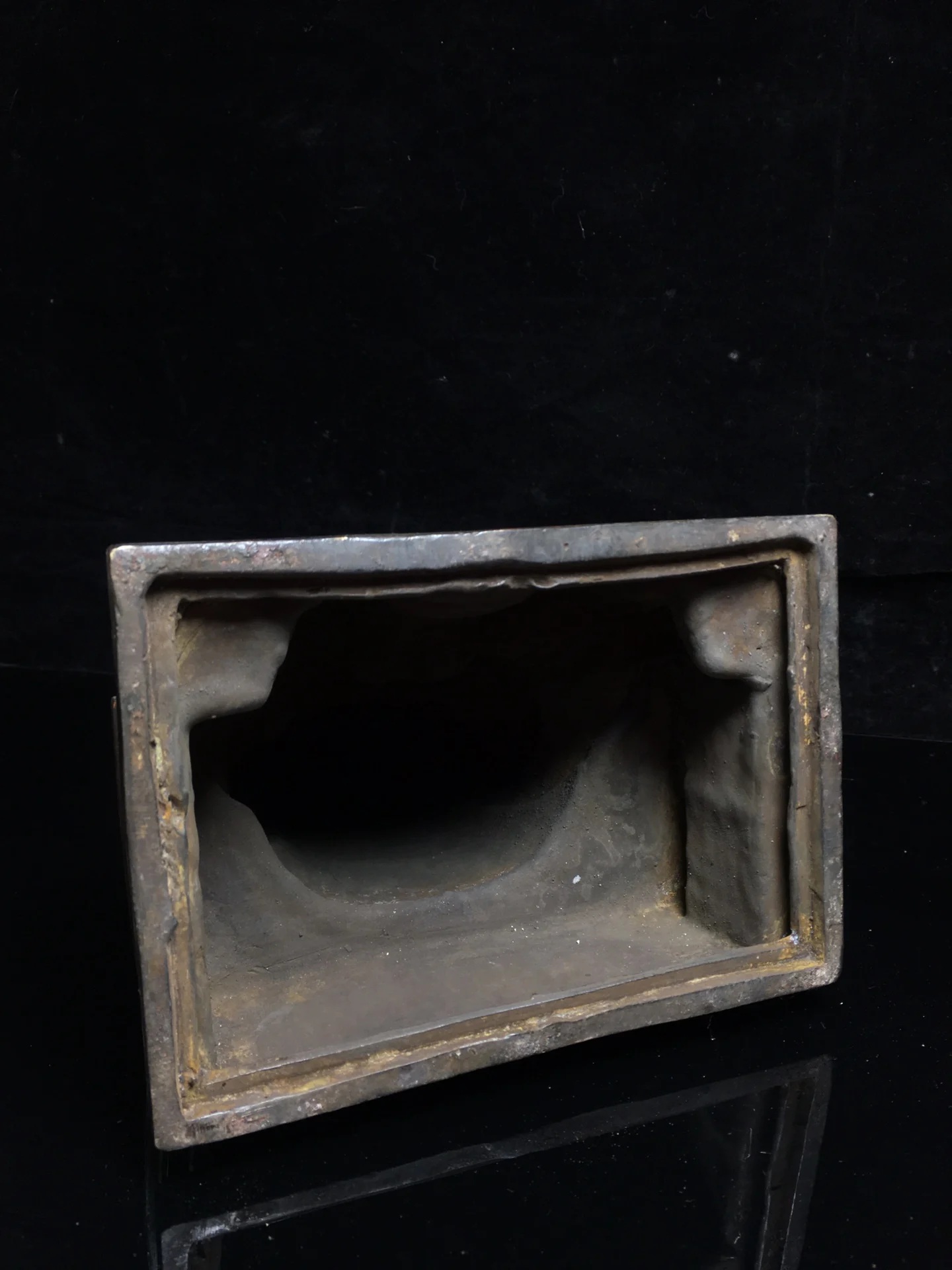 

10" Tibet Buddhism Old Bronze Cinnabars Queen Mother Buddha Statue Our Lady of Westling Goddess who protects women Enshrine