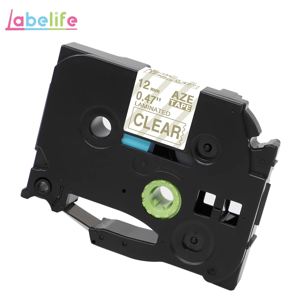 AZe-134 Labelife tze231 лента 1 шт. совместимый Brother PTouch для PT-D210 принтер этикеток 12 мм TZe 231 431 TZe TZ231 TZe-231 производитель этикеток - Цвет: AZe-134