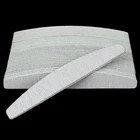 10 шт.лот пилка для ногтей, 100180 серая наждачная бумага, шлифовальный буфер, блок, дизайн лодки, полировка для педикюра, лайм, ongle, инструменты для маникюра, пилочки