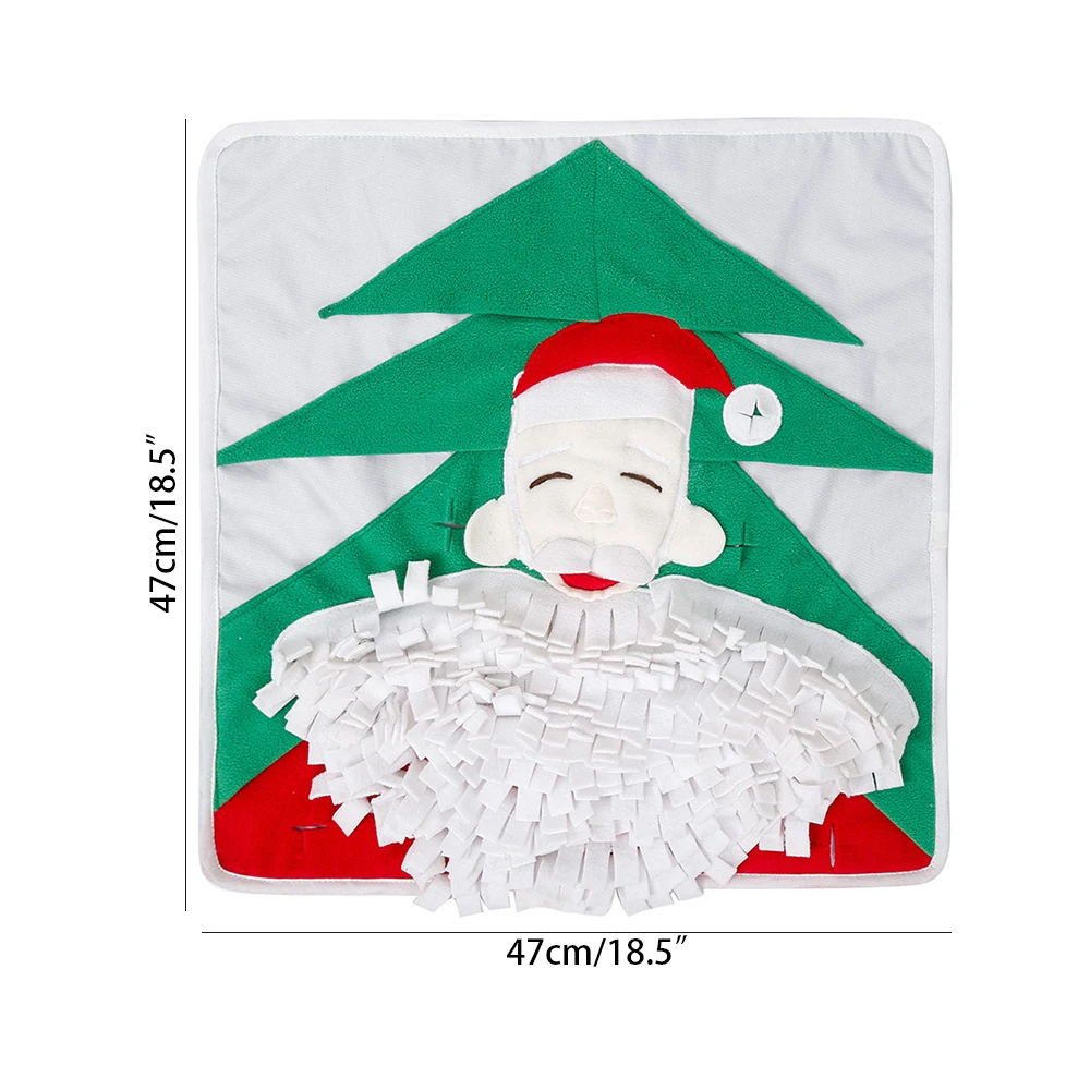 Санта Клаус головоломка дрессировки медленно Еда ноги коврик Рождественский Тип