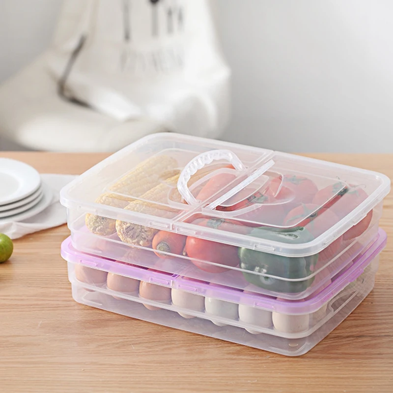 

Противоударный пластиковый контейнер для яиц, 34 ячейки