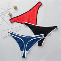 women underwear lingerie sexy cotton panties comfortable breathable intimate thong t back female skin friendly seamless g string