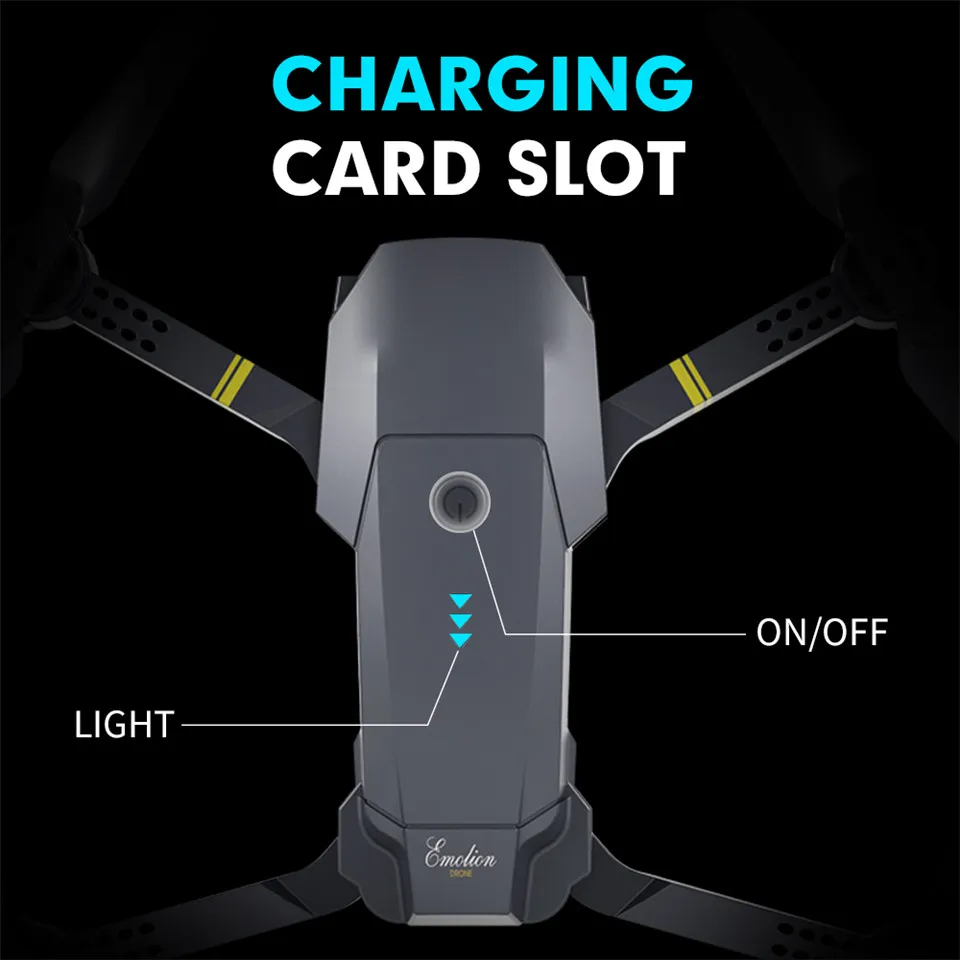 HJHRC JY019 wifi FPV с широким углом обзора 1080P HD 4K камера режим удержания высоты складной рычаг RC Квадрокоптер Дрон RTF Дрон VS E520S E58