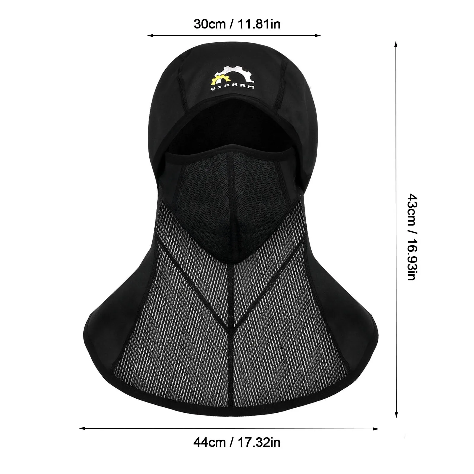 

Dropping Ship Winter Warm Hat Cycling Ski Waterproof Windproof Face Mask Hat Neck Helmet Mscara de parabrisas de ciclismo