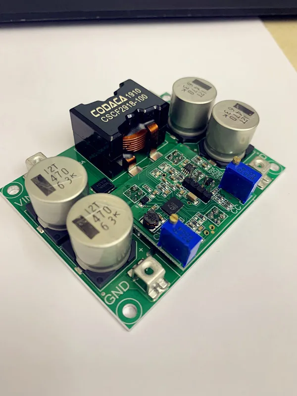 DC-DC высокомощный понижающий источник питания, регулируемый постоянный ток, постоянное напряжение, зарядка аккумулятора 12 В, 24 В, 60 в/25 А