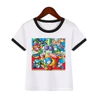 Детская футболка для мальчиков, футболка Super Zings, фигурка OUTLAW CLINT Superzings series 5, смешные футболки для маленьких девочек, детская одежда