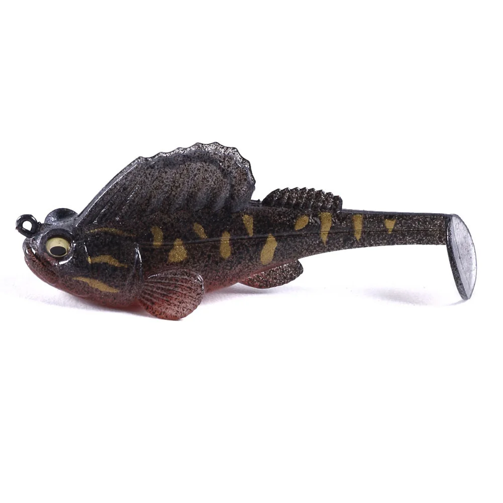 7 см 14 г Megabass темное спальное мягкое тело Swimbait глубокий бег весло хвост Swimbait дропшиппинг