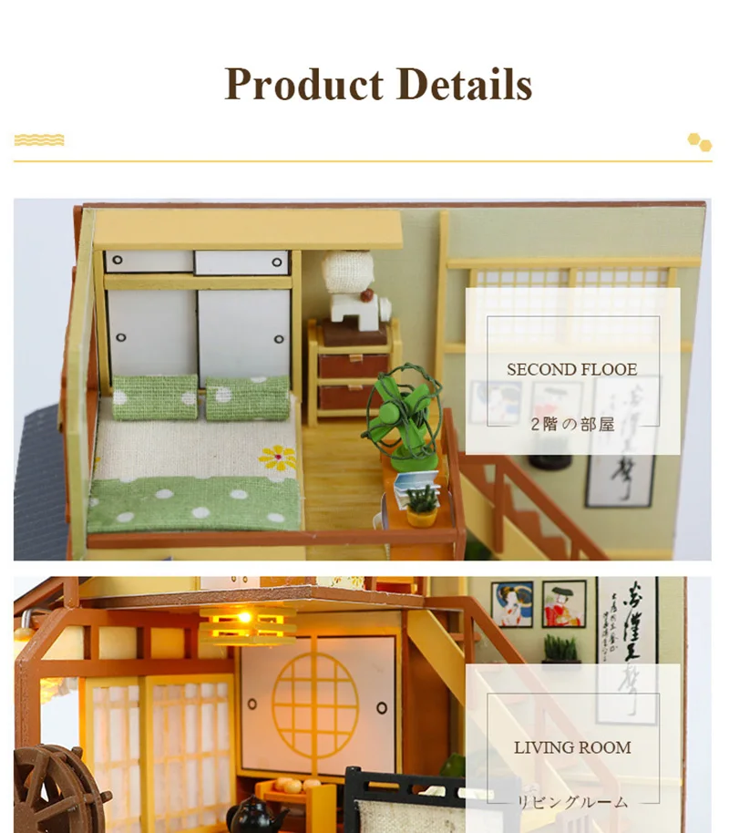 DIY Roombox миниатюрная кукольная мебель игрушка лес праздник деревянный ручной работы Miniaturas дом сборные наборы игрушки для детей
