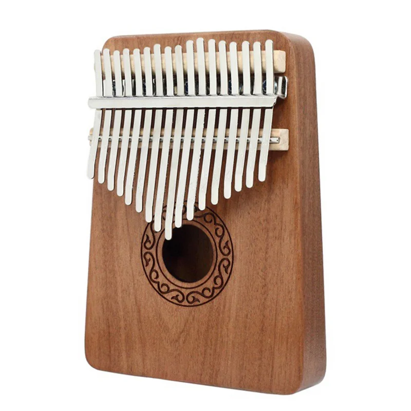 Калимба 17 клавиш Фортепиано из красного дерева Mbira лучшее качество тела