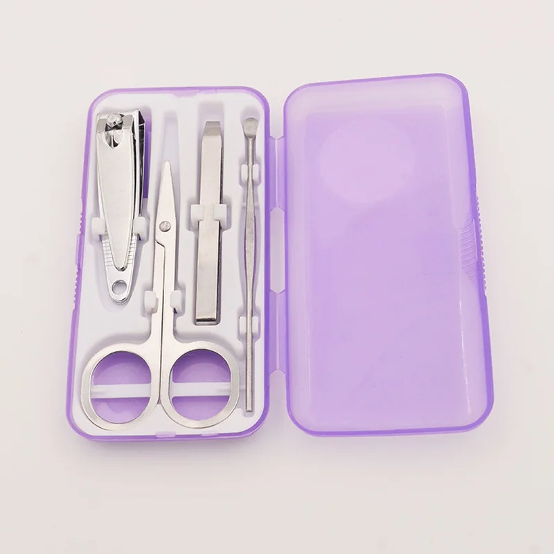 Кусачки для ногтей профессиональные из нержавеющей стали набор 4 предметов в