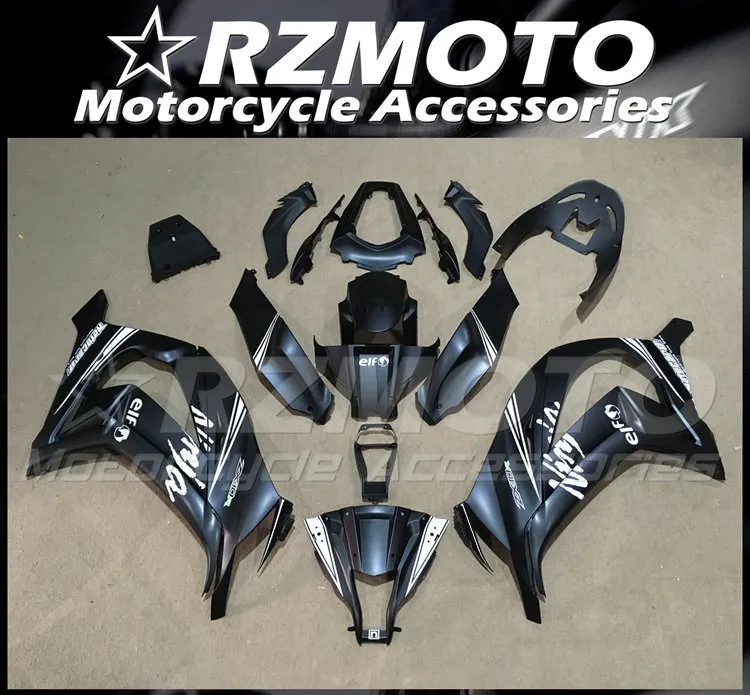 

Injection Molding New ABS Whole Fairings Kit Fit for Kawasaki Ninja ZX-10R 2011 2012 2013 2014 2015 11 12 13 14 15 White elf