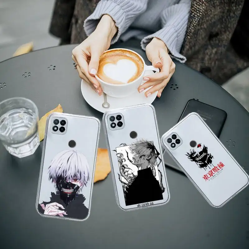 

Anime Tokyo Ghouls terror horror Phone Case Transparent for Xiaomi redmi note 8 9 10 11 t lite pro ultra mix 4 K40