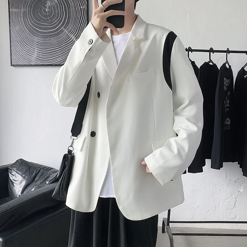 

Fashion Business Casual Suit Men Korean Version Of The Lapel Party Suit Men's Wedding Social Dress Men's Suit Jacket Men