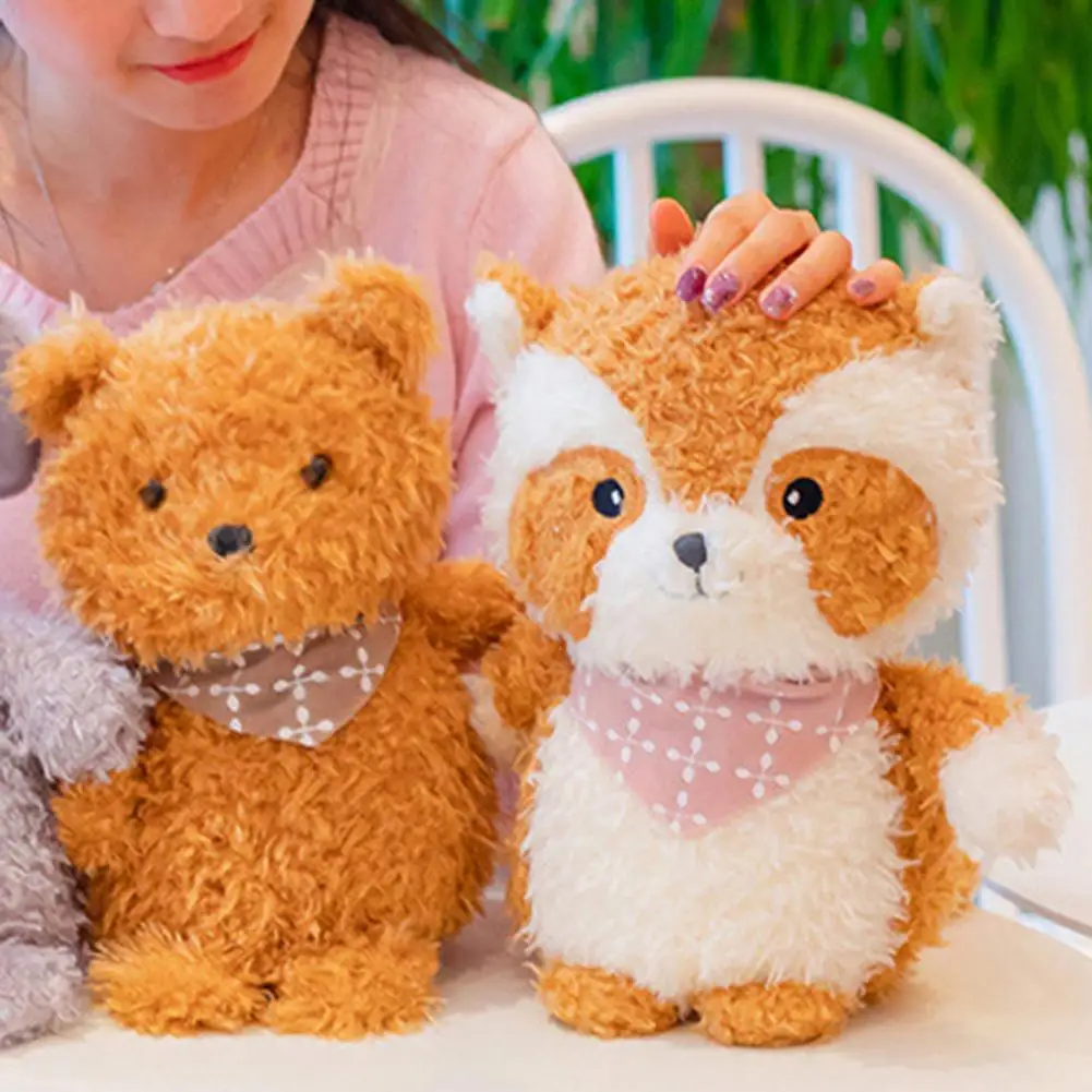 

Плюшевая милая мягкая плюшевая кукла-животное, реквизит для фотографии, мягкая игрушка, яркий внешний вид для детей