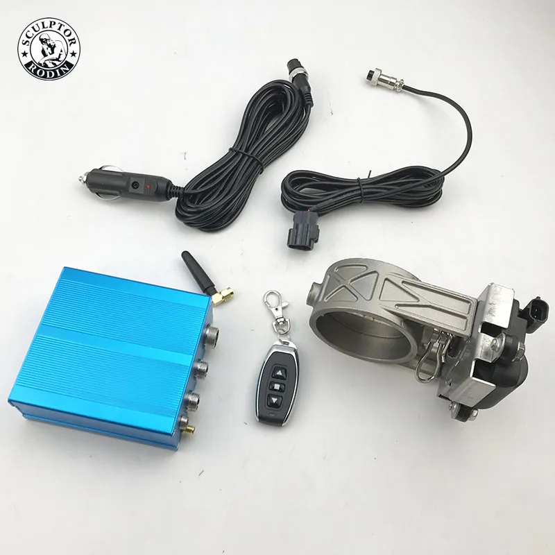 

Car modified exhaust electronic controller valve 2 inch / 2.25 inch / 2.5 inch / 2.75 inch / 3 inch pipe remote cutting control