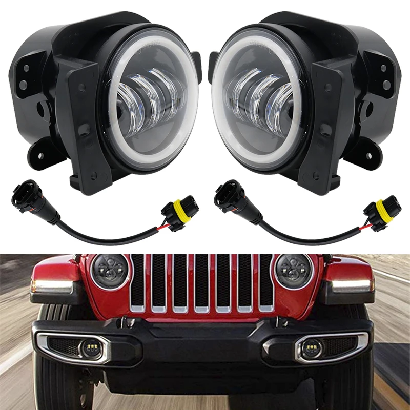 4 дюймовые круглые светодиодные противотуманные светильник головной 30 Вт