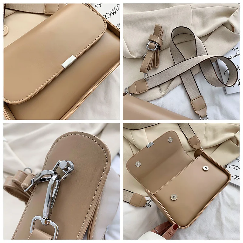 

2020 Fashion Women Shoulder Bags High Quality Soft PU Leather Hasp Envelope Handbags Crossbody Bags Ladies Messenger Bags