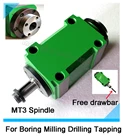 Электрическая головка MT3 Morse 3 макс. 3000  8000 обмин, механический инструмент, шпиндельная головка для Расточного фрезерования, сверления, нарезания и бесплатной тяги