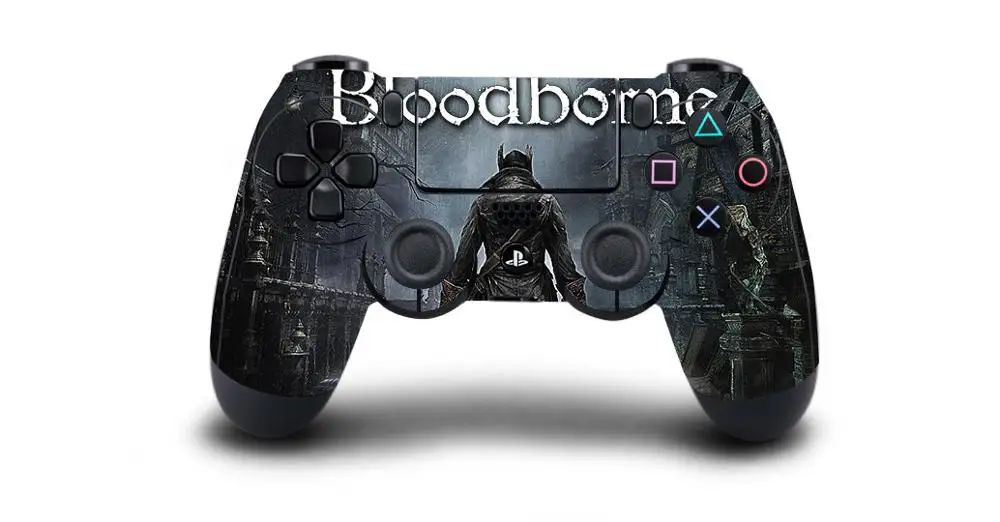 Bloodborne защитный Стикеры Крышка для PS4 контроллера DualShock 4 Playstation Pro Slim наклейка кожи