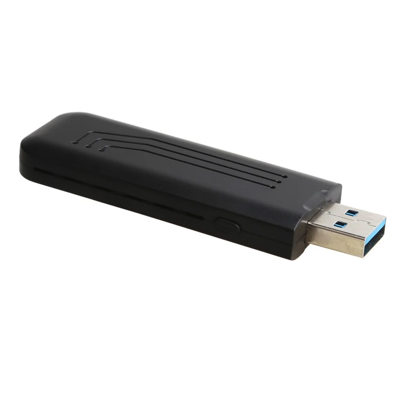 AAAJ-Беспроводной WI-FI адаптер 1200 Мбит/с USB двухдиапазонный 802.11Ac RTL8812BU антенна для