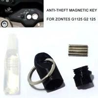 for zontes g1 125 g2 125 motorcycle anti theft magnetic key zt125 g1